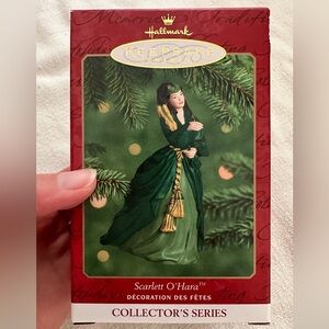 Vintage 2000 Hallmark Keepsake Ornament - Scarlett O’Hara - Gone with the Wind